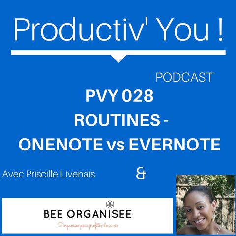 PVY EP028  SABINE - ROUTINES - ONENOTE - EVERNOTE
