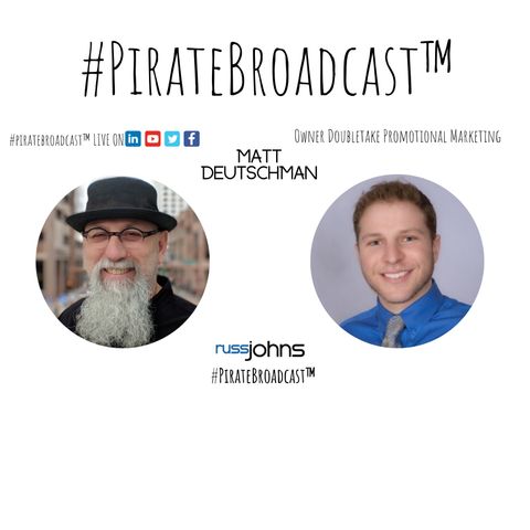 Catch Matt Deutschman on the #PirateBroadcast™