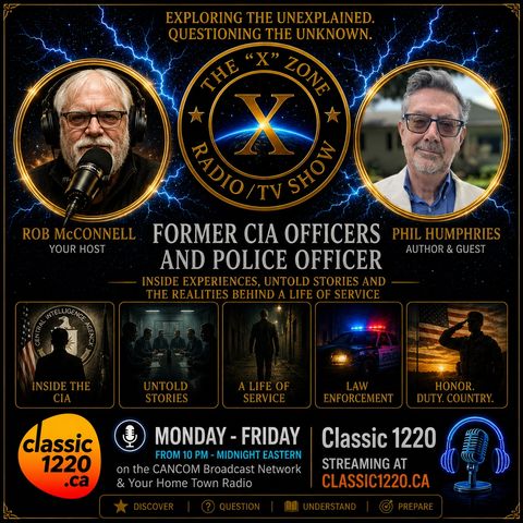 Rob McConnell Interviews - PHIL HUMPHRIES - Former CIA Officers and Police Officer