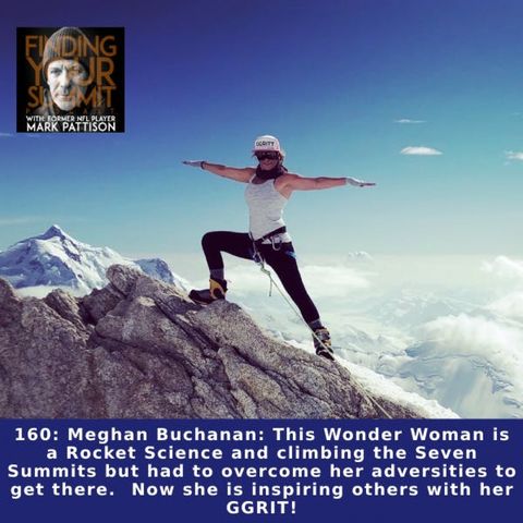 Meghan Buchanan: This Wonder Woman is a Rocket Science and climbing the Seven Summits but had to overcome her adversities to get there.  Now