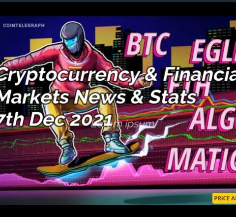 Cryptocurrency & Financial Market News & Stats 7th DEC 2021