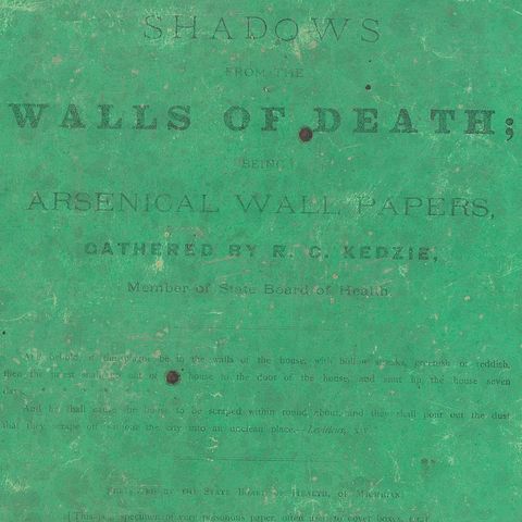 Sombras de la muerte en las paredes