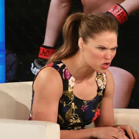 Ronda Rousey Did Not Show Up Monday Night Raw But Show Up Other Interview TV Shows