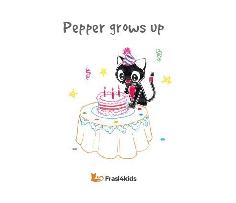 Pepper grows up