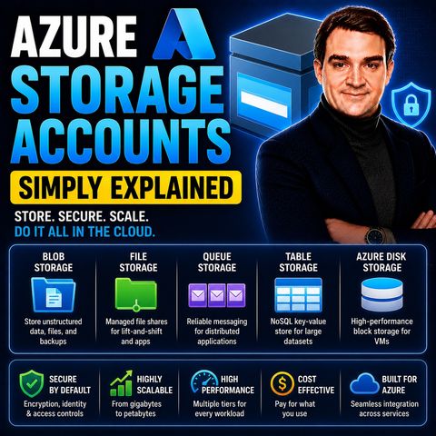 Azure Storage Accounts - Simply Explained