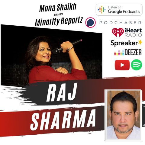GETTING BEATINGS AS A CHILD WAS COMMON FOR HIM-Minority Reportz Podcast Ep. 3 w/ Raj Sharma (Laugh Factory Star)