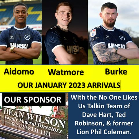 THE JANUARY TRANSFER WINDOW - Sponsored by Dean Wilson Family Funeral Directors 020223