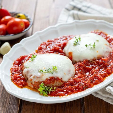 Hamburger alla pizzaiola