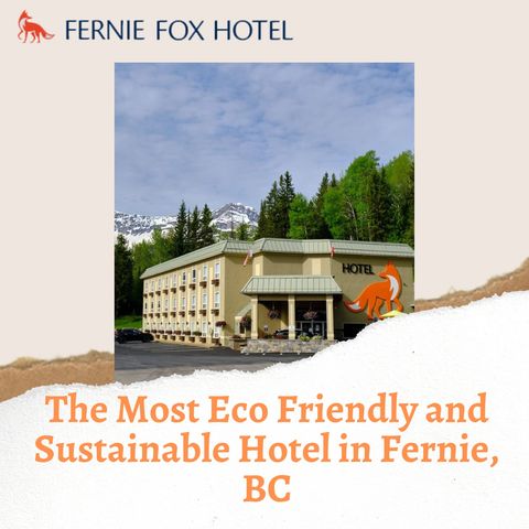 The Most Eco Friendly and Sustainable Hotel in Fernie, BC