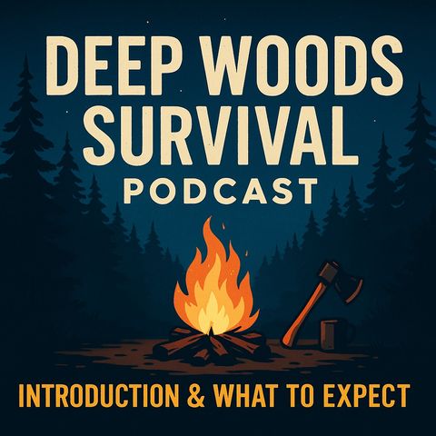 Deep Woods Survival Podcast | Introduction and What to Expect