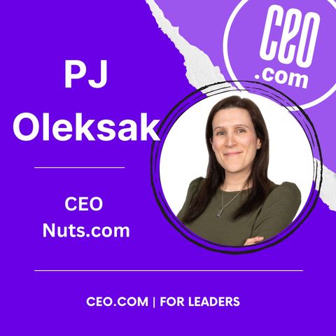 Nuts.com CEO PJ Oleksak