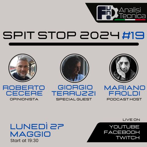 Spit Stop 2024 - Puntata 19 - LIVE con Giorgio Terruzzi