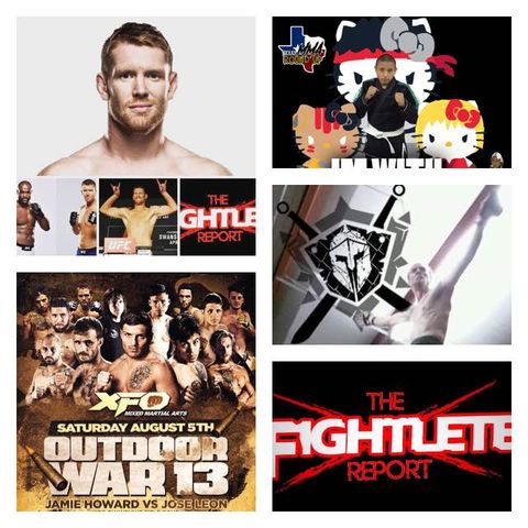 Fightlete Report Podcast August1st 2017 w UFC Fight Night 114 Smile'N Sam Alvey