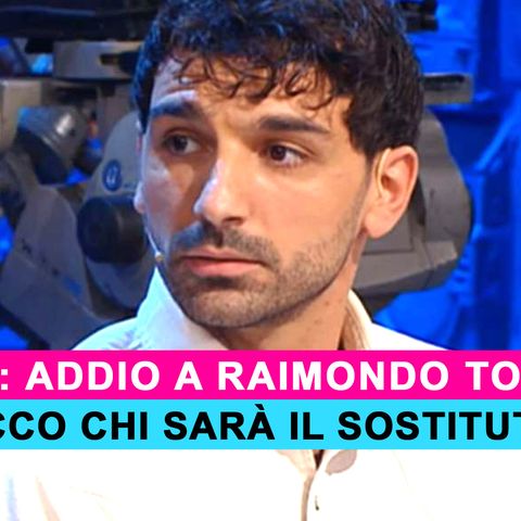 Amici, Addio A Raimondo Todaro: Ecco Chi Sarà Il Suo Sostituto!