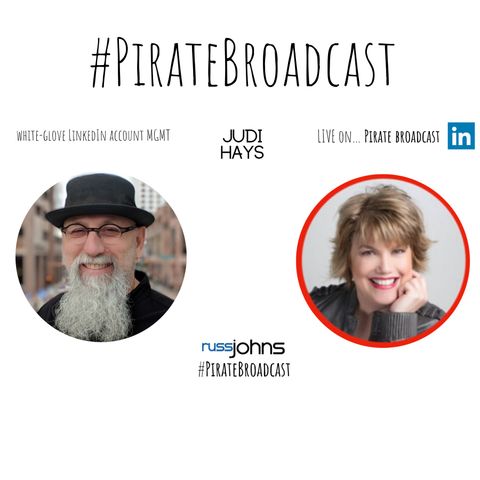 Join Judi Hays on the PirateBroadcast