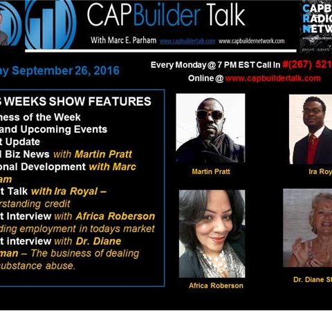 CAPBuilder Talk w/Marc Parham - Discussing Small Business and Our Community