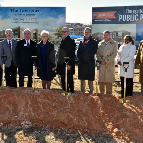EP: 219 Lawrenceville Breaks Ground For The New Parking Deck