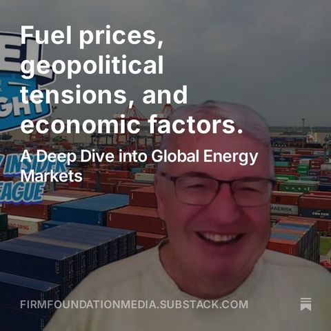 Fuel prices, geopolitical tensions, and economic factors