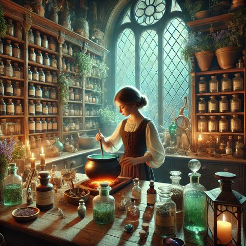 The Enchanted Apothecary: Brewing Potions of Destiny