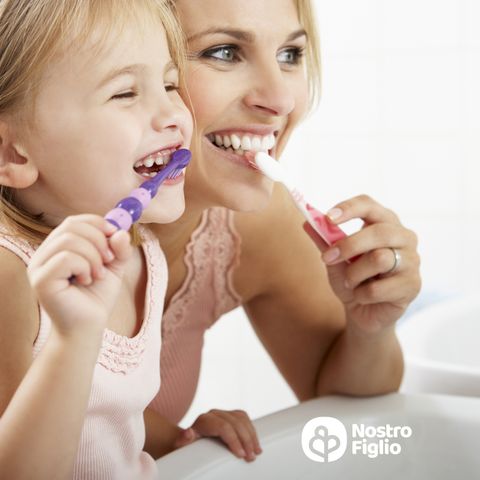 Trucchetti per far lavare i denti ai bambini