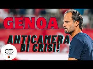 GENOA anticamera di CRISI KO con Verona e Venezia fuori in Coppa così non va. Come se ne esce