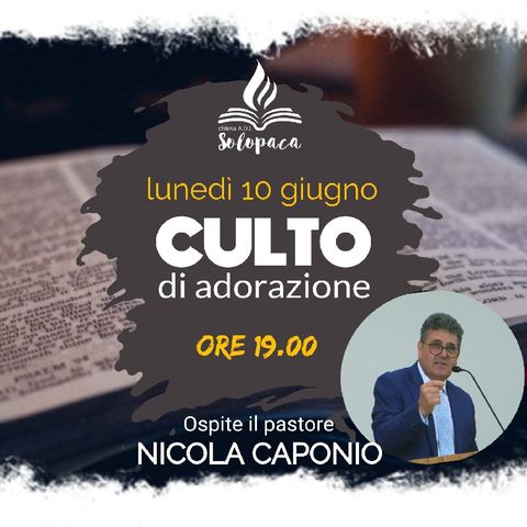 Geremia 20:7-11 pastore Nicola Caponio- Solopaca 10.06.24