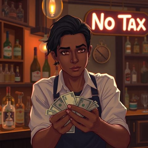 Bills: S.4621 - No Tax on Tips Act: Eliminating Income Tax on Cash Tips