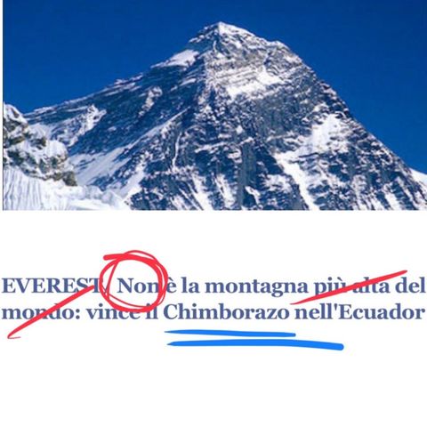 #srn L'Everest NON è la montagna più alta del MONDO