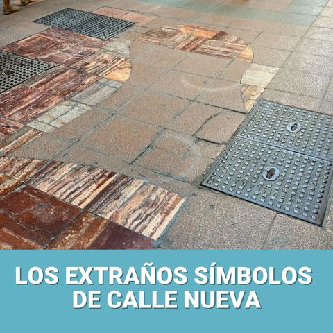 Los extraños símbolos de calle Nueva