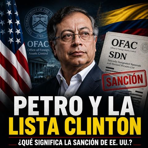 🚨 PETRO Y LA LISTA CLINTON: ¿Por Qué Estados Unidos lo Sancionó? 🇨🇴🇺🇸