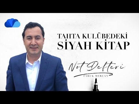 TAHTA KULÜBEDEKİ SİYAH KİTAP - NOT DEFTERİ  FARUK MERCAN