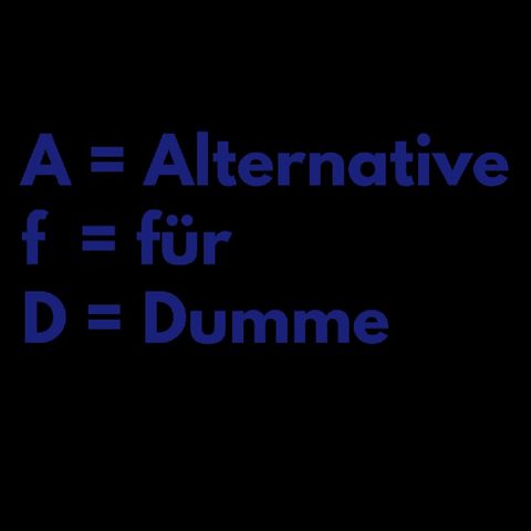 Die afd bringt die Diktatur!