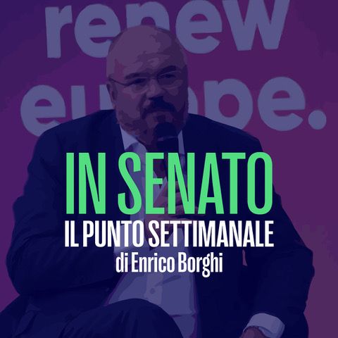 In Senato - Il punto settimanale di Enrico Borghi a cura di Carmine Abate del 19 Aprile 2024
