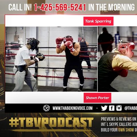 ☎️Gervonta “Tank” Davis 🤯SPARRING Shawn Porter😱Getting Him Ready For Terence Crawford🔥