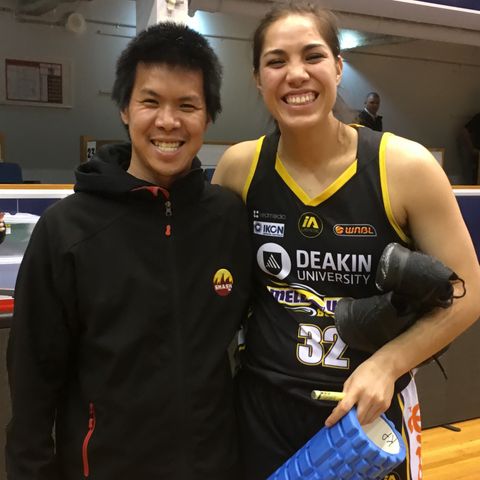 SSS: WNBL AFTER GAME INTERVIEWS 131017 - Kalani Purcell