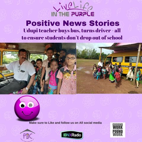 Positive News 8-21-2018 - A weekly segment on Live Life In the Purple with MLuv