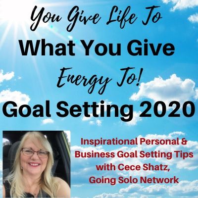 Inspirational Personal & Business Goal Setting Tips with Cece Shatz