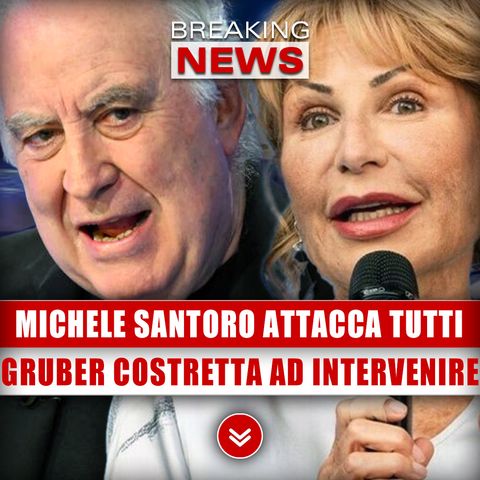 Michele Santoro Attacca Tutti: Lilli Gruber Costretta Ad Intervenire!