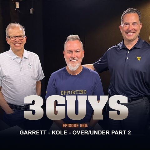 3 Guys Before The Game - Garrett & Kole Over/Under Part 2 (Episode 566)