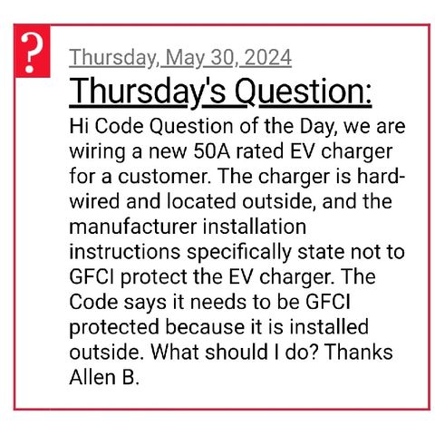 Ask Paul | NEC or Manufacturer