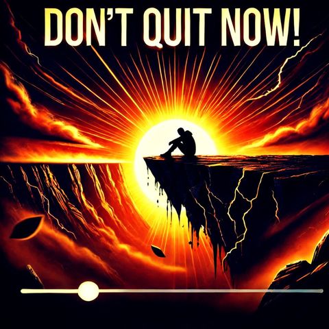 Before You Quit, Listen to THIS!