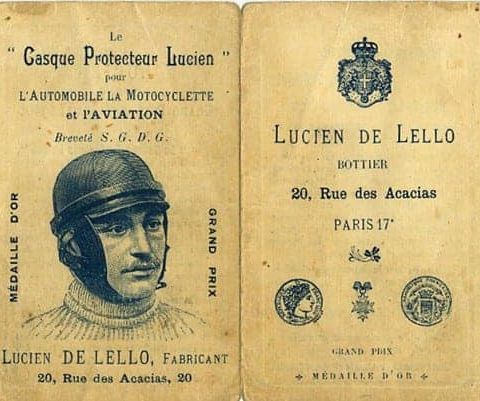 Luciano Di Lello, inventore del casco per le moto