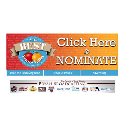 Bryan Broadcasting Publication's Caitlin Curbello-Rodriguez discussed Best of the Brazos Valley Nominations