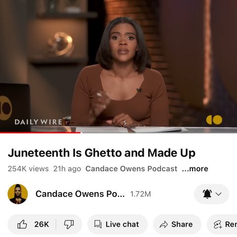 Candace Owens wants to be a White Conservative so bad
