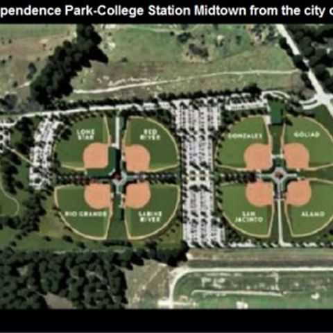 College Station's new sports complex is named Texas Independence Park-Midtown College Station