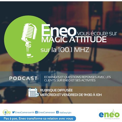 Magic Attitude - Paiement des factures via des solutions de paiement tierces à Eneo | 18.06.2021