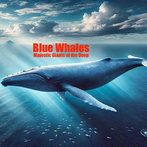 Blue Whales- Majestic Giants of The Deep