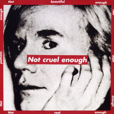 Barbara Kruger’s "Picture/Readings" series, William J. Simmons