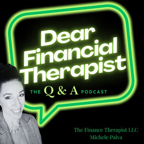 Dear Financial Therapist Welcome -Start Here