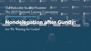 Nondelegation after Gundy — Are we Waiting for Godot?